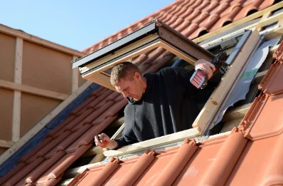Pose de fenêtres de toit Velux à Geraise